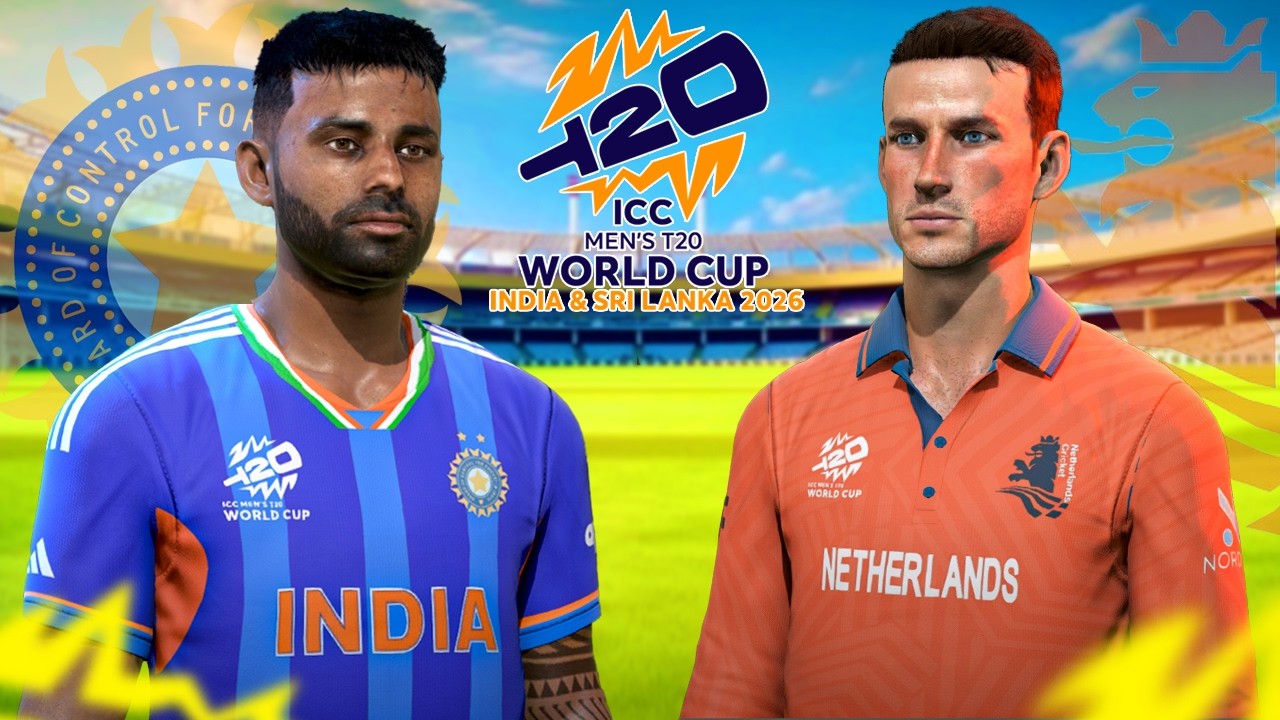 🇮🇳 INDIA VS NETHERLANDS 🇳🇱 - ICC T20 WORLDCUP 2026 -🔴 LIVE MATCH