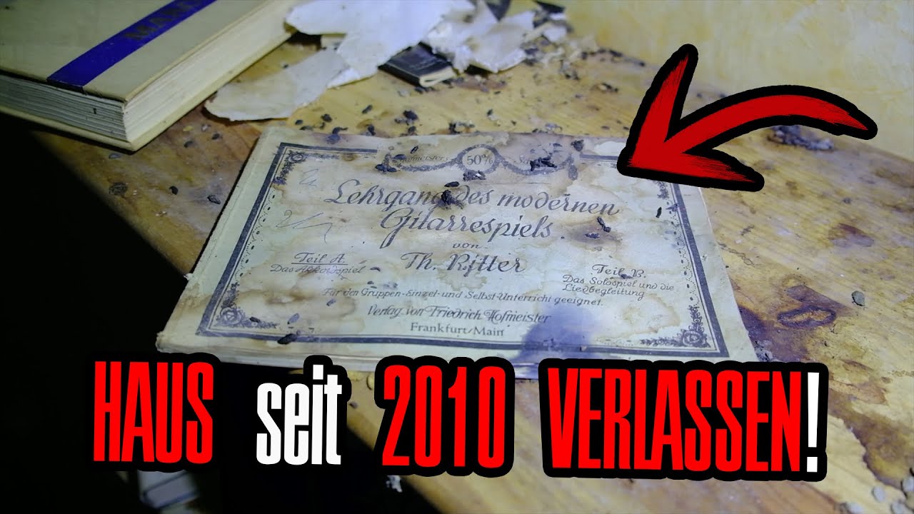 Seit 2010 KEINE BEWOHNER mehr! Entdeckung in der NACHT| Lost Places [4K]