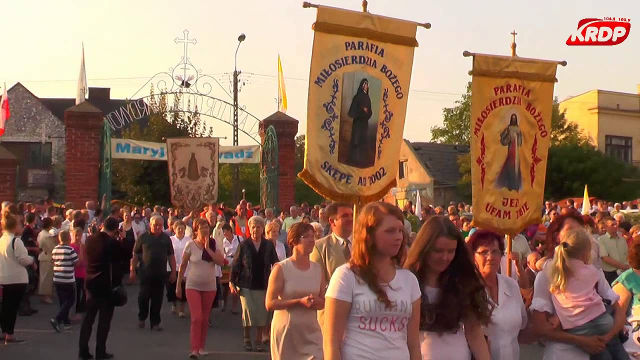 163 Pielgrzymka z Płocka do Skępego Dzień II Wejscie 07.09.2014 KRDP TV
