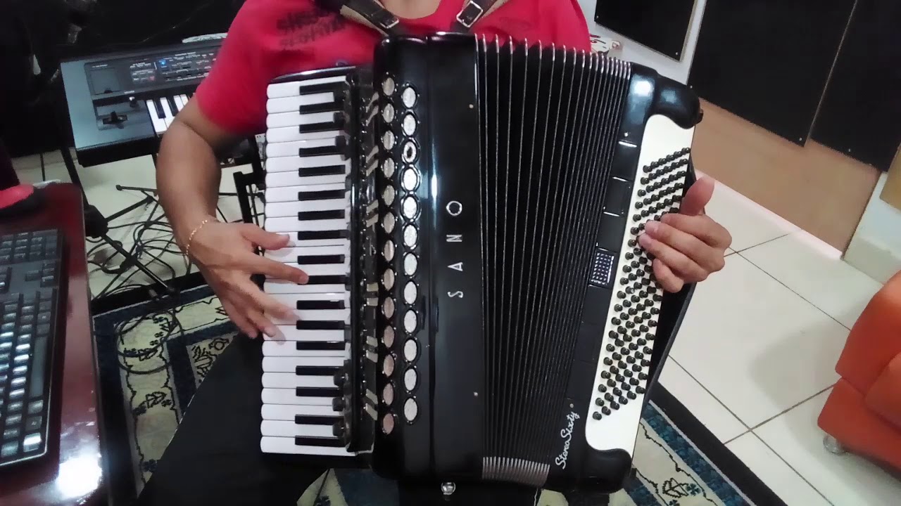 Lembrança de um beijo - Vídeo Aula de acordeon