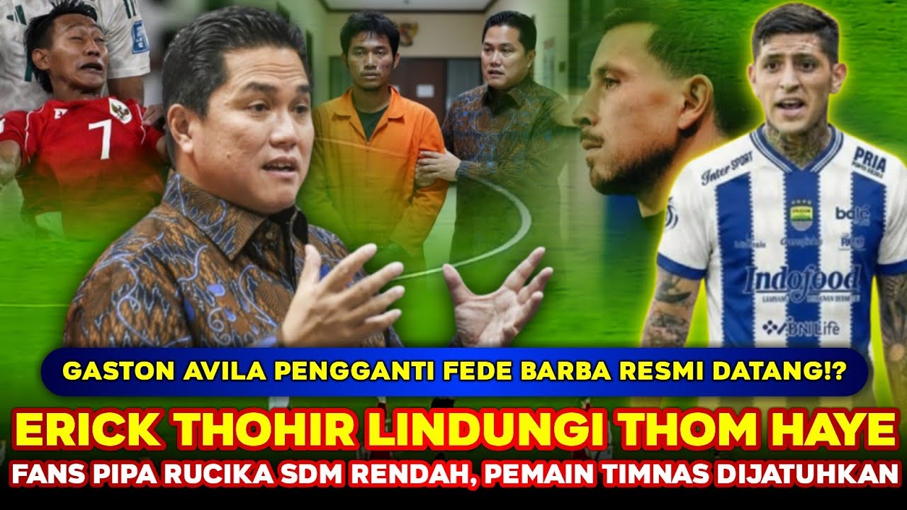 FANS JERUK MEMALUKAN❗ Pak Erick TANGKAP PELAKU❗❓ Thom Klok Beckham DIHINA Pipa Rucika❗ Gaston Avila