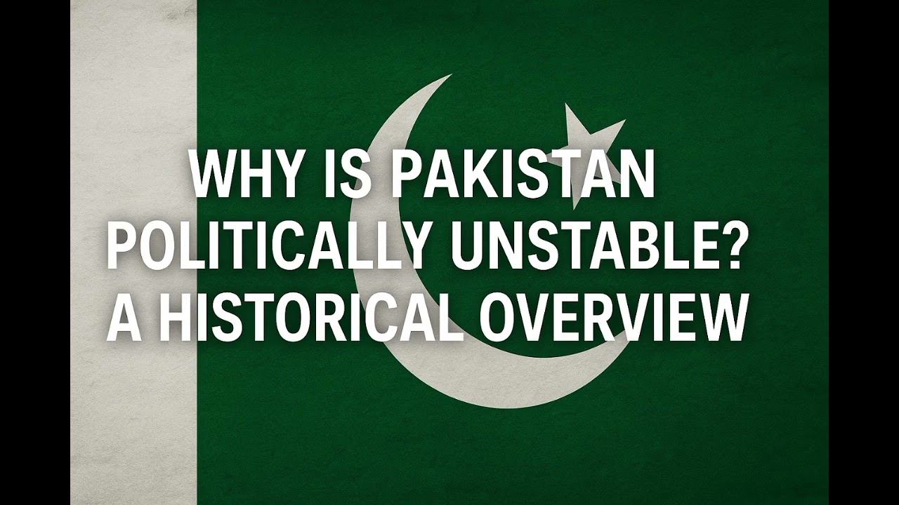 From Independence to Instability: The Political Story of Pakistan | A Historical Overview.