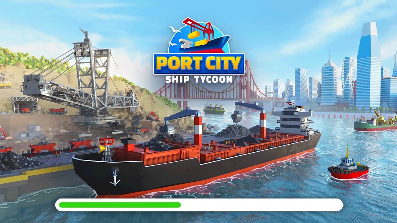 Играю в port city tycoon простите давно не снимал видео идей небило