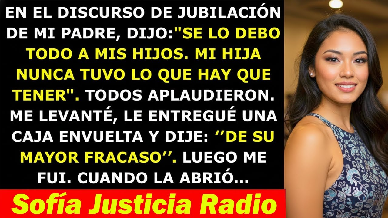 Mi Padre Me Humilló Durante Su Discurso De Jubilación, Pero Yo Tenía Una Sorpresa Esperándolo...