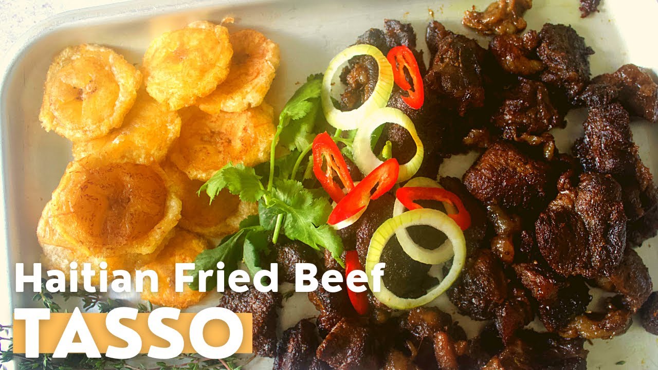 How to make Haitian Tasso Beef | How to cook beef | Easy slow cooker beef recipe