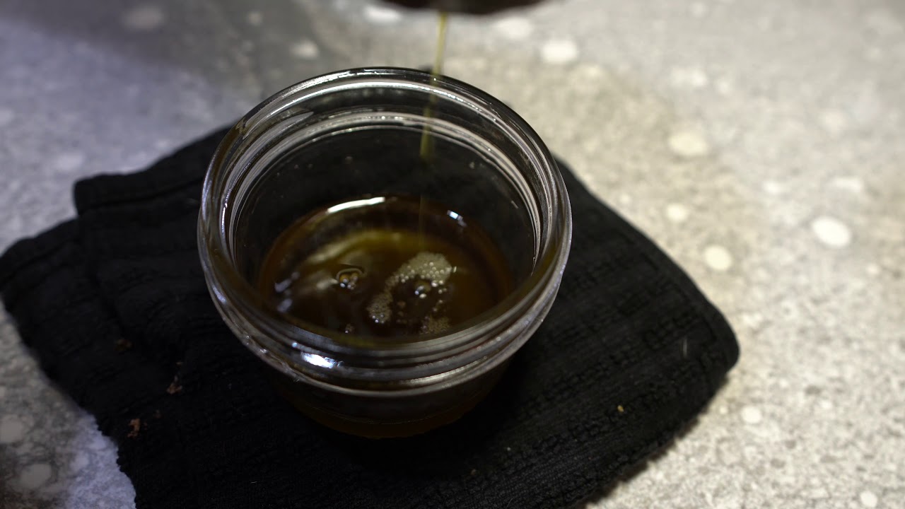 How to properly filter cannabis oil
