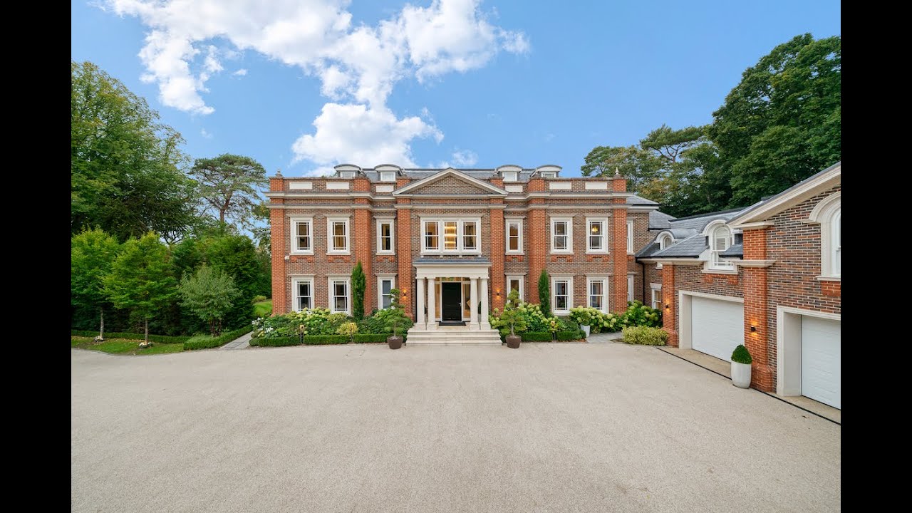 A statement home within one of Surrey’s most exclusive private estates