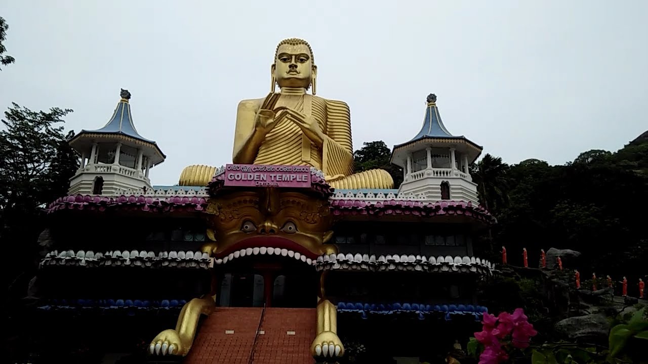 🙏Welcome To The Dambulla Cave Temple Of SriLanka(The Golden Temple Of Srilanka)  🙏