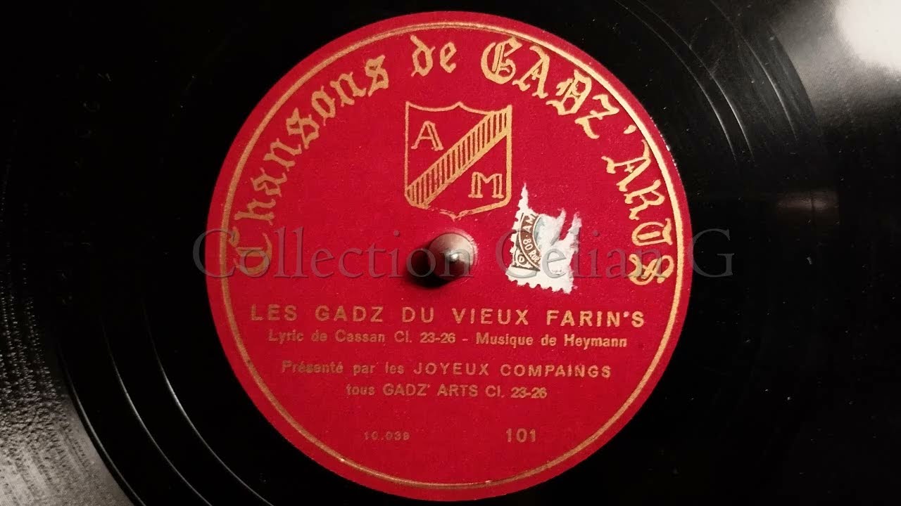 Chansons de Gadz'Arts (Promotion Cl.23-26) - 1936