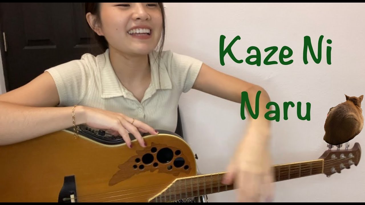 【Ghibli】Kaze Ni Naru 風になる / The cat returns 猫の恩返し - Guitar cover with Lyrics & Chords
