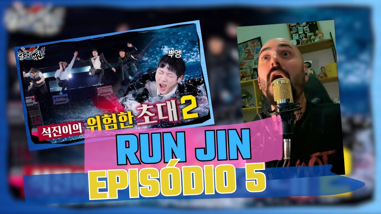 'Run Jin' Episódio 5 - Um Convite Perigoso de Jin - Parte 2 | Assistindo pela primeira vez