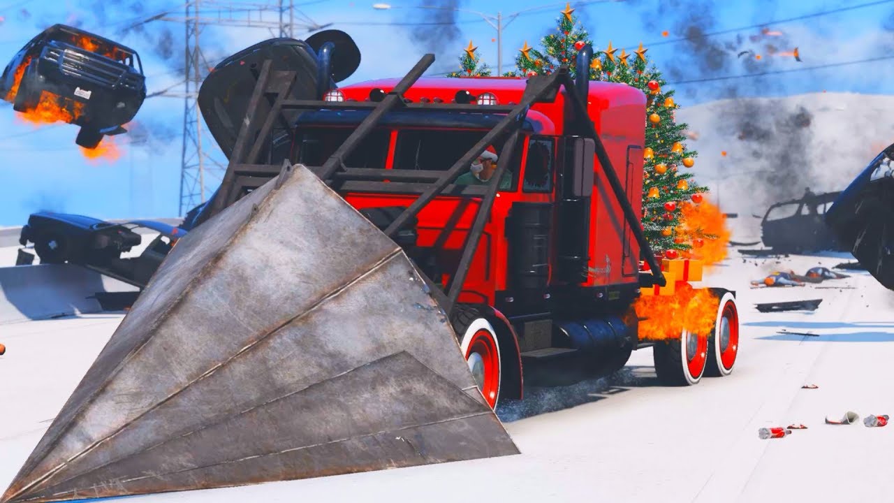 GTA 5 FURIOUS IMPACT CRASHES #2 PHANTOM WEDGE