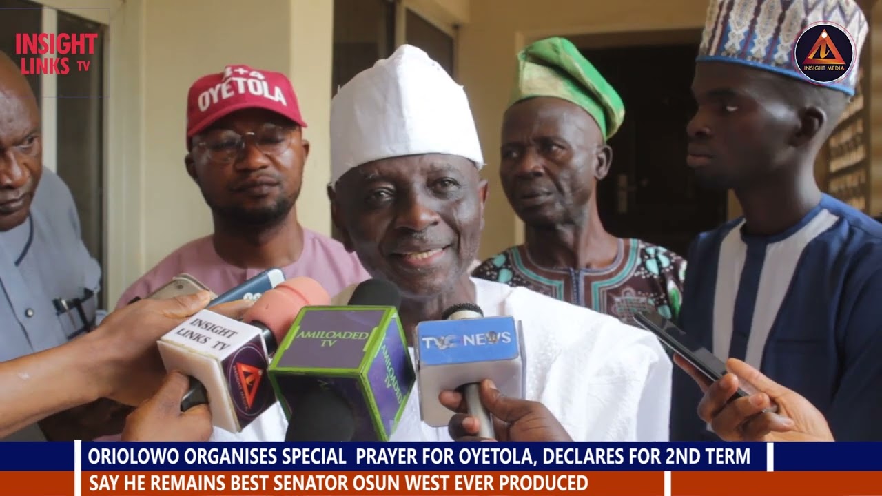 Senator Oriolowo organises special prayer for reelection of Oyetola, declares for 2nd erm