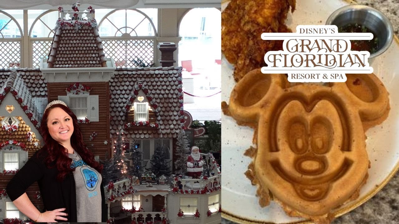 Brunch At Grand Floridian Cafe and Gingerbread House Display | Disney Vlog | Walt Disney World Video