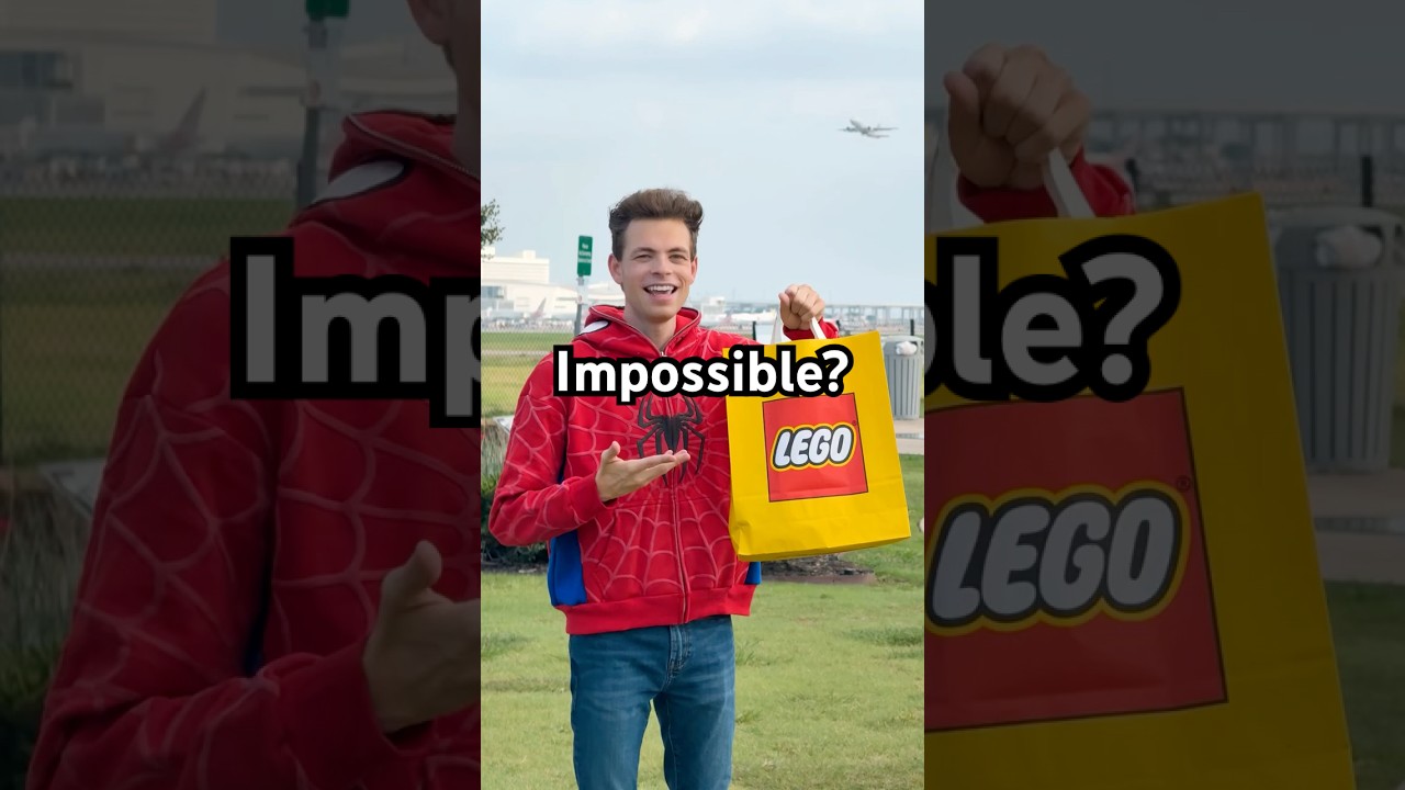 Can I Build a LEGO Set on a Plane?