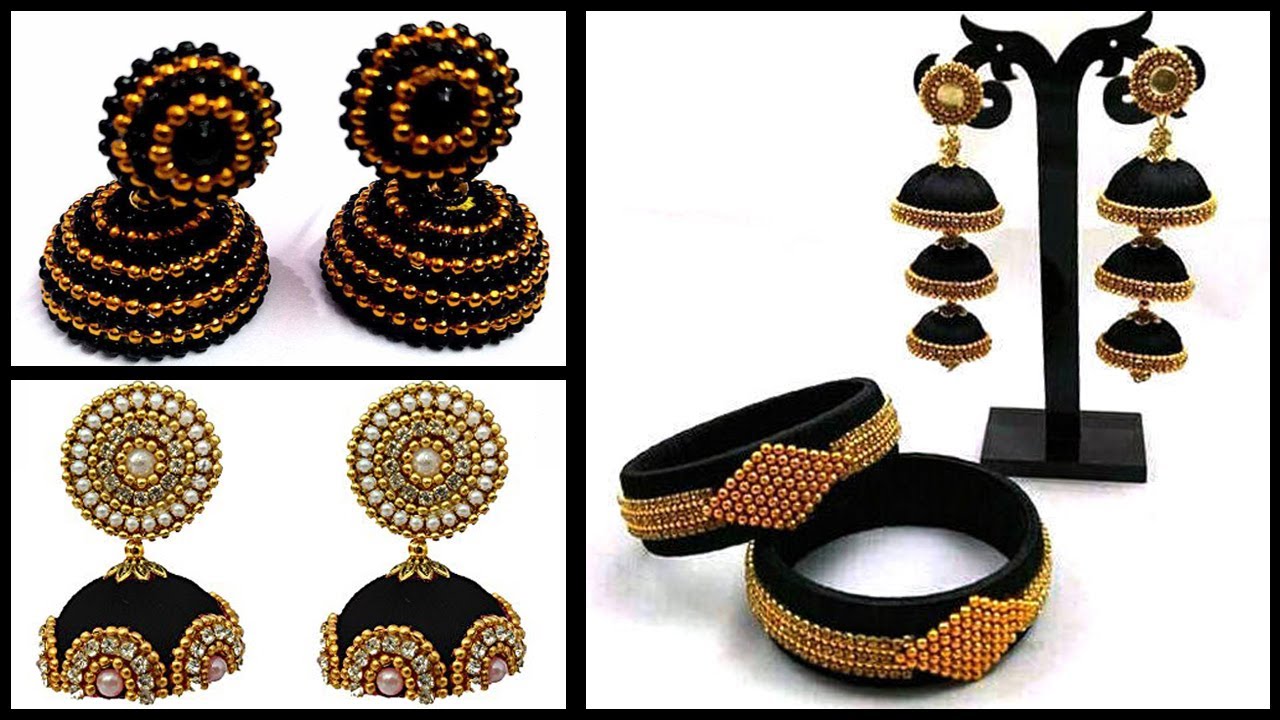 Silk Thread Jewellery Making at home