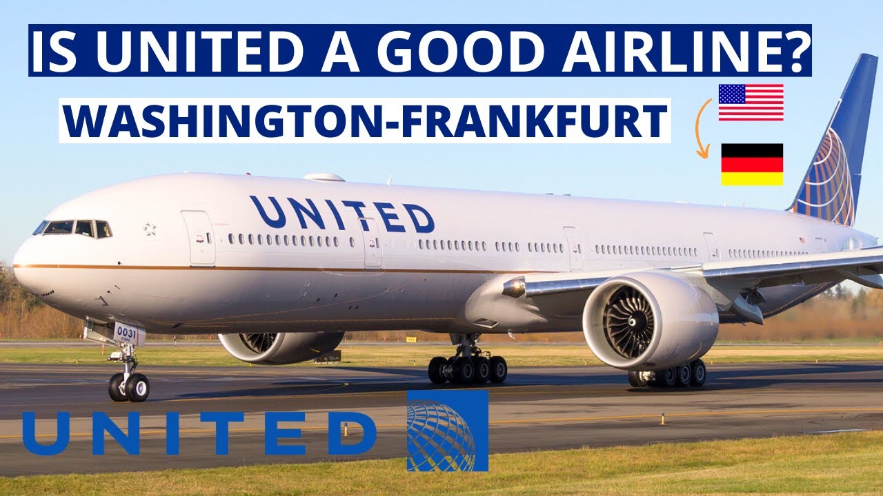 UNITED AIRLINES Economy class Boeing 777-300 ER|is it good?| Washington to Frankfurt|Trip Report