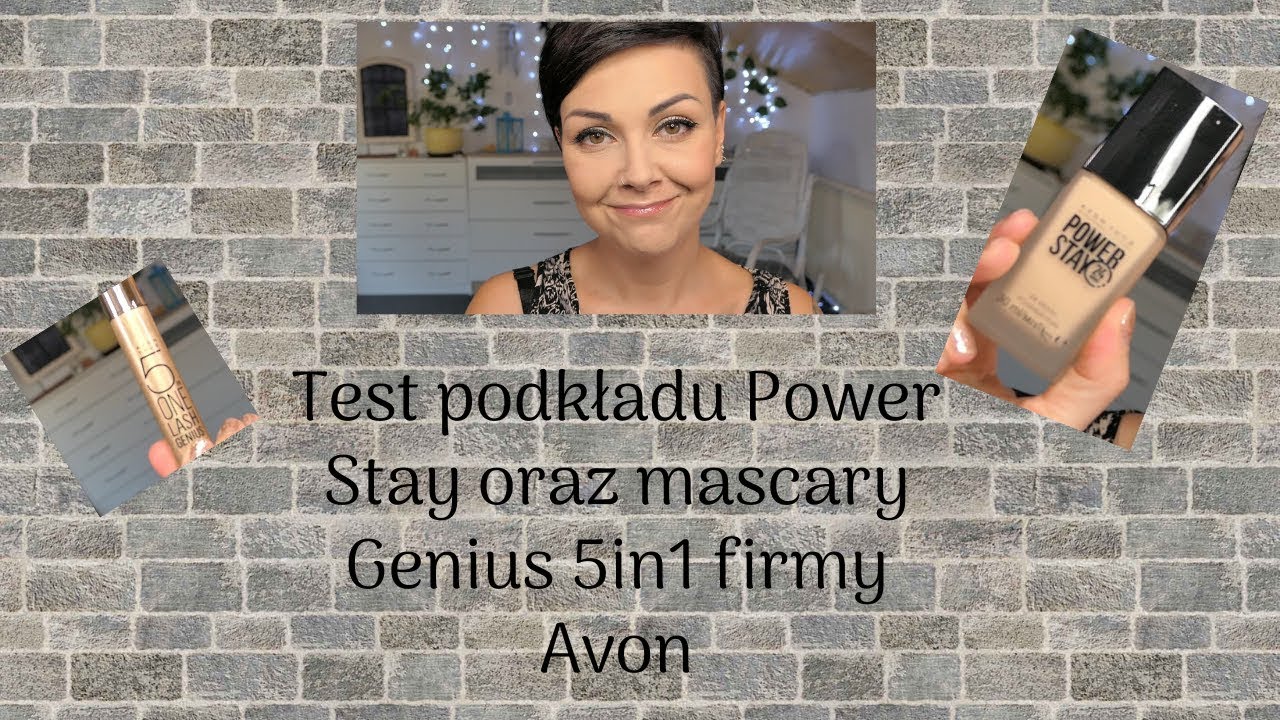 Avon | Test podkładu Power Stay oraz Mascary Genius 5in1