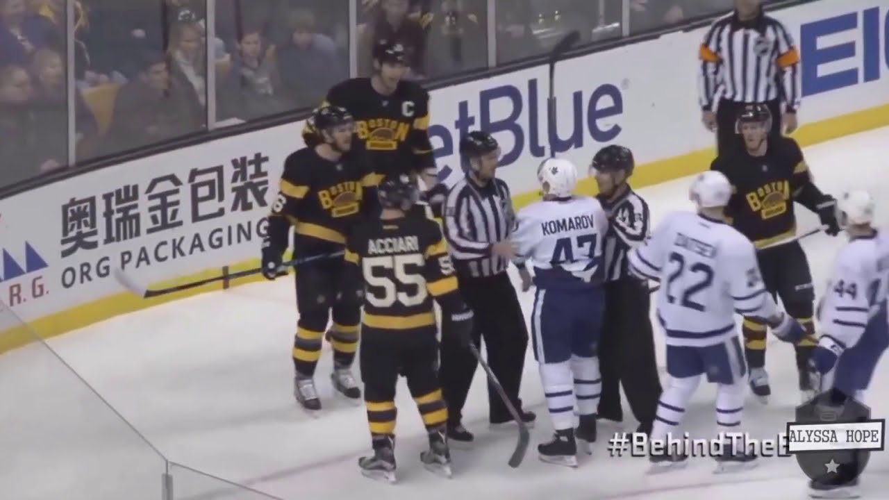 Boston Bruins Funny Moments #1