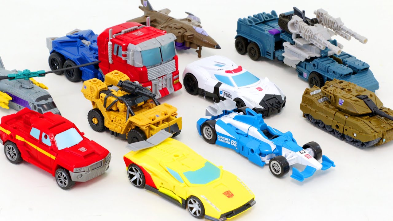 Transformers Combiner Wars Autobot Optimus Maximus and Decepticon Bruticus Vehicle Robot Car Toys