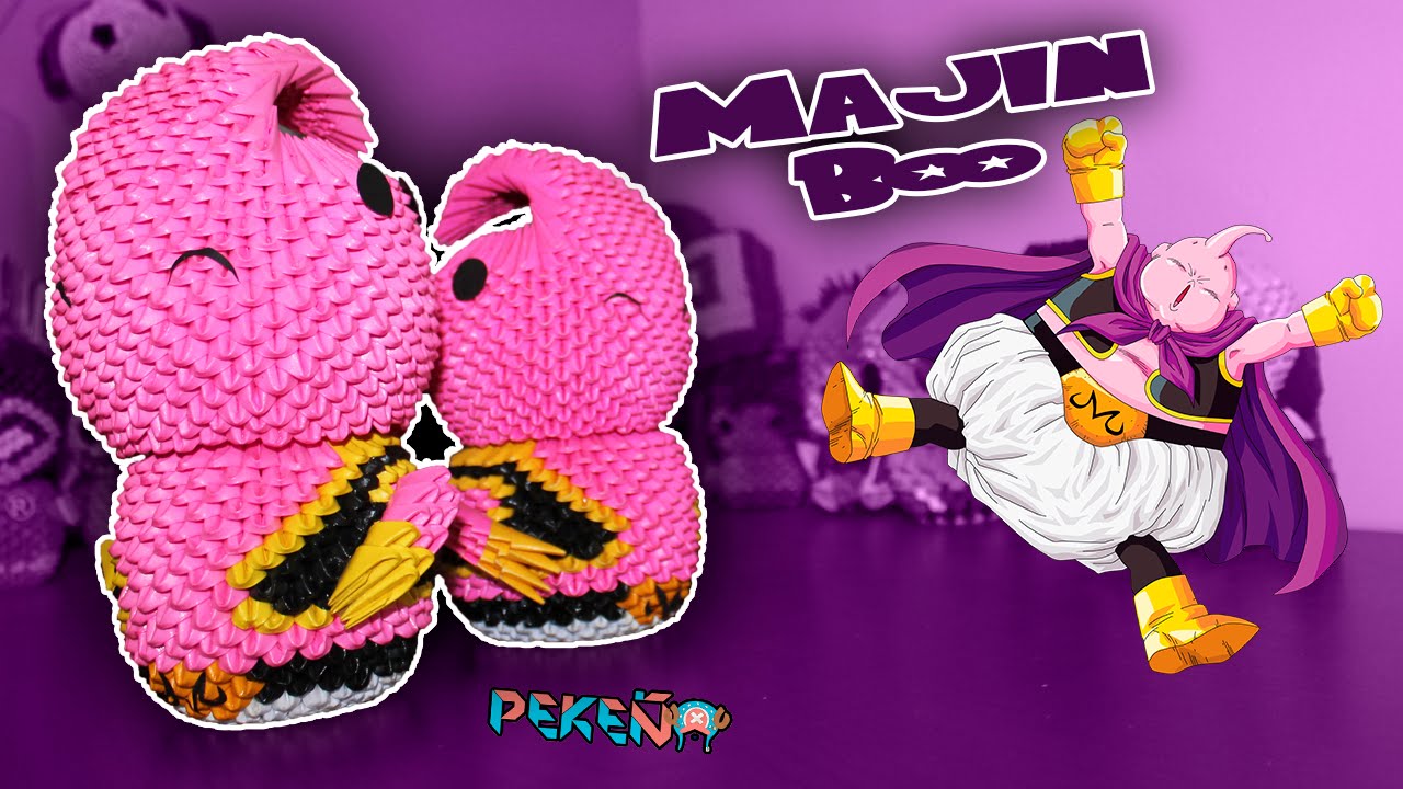 Majin Boo 3D Origami | Pekeño 💜