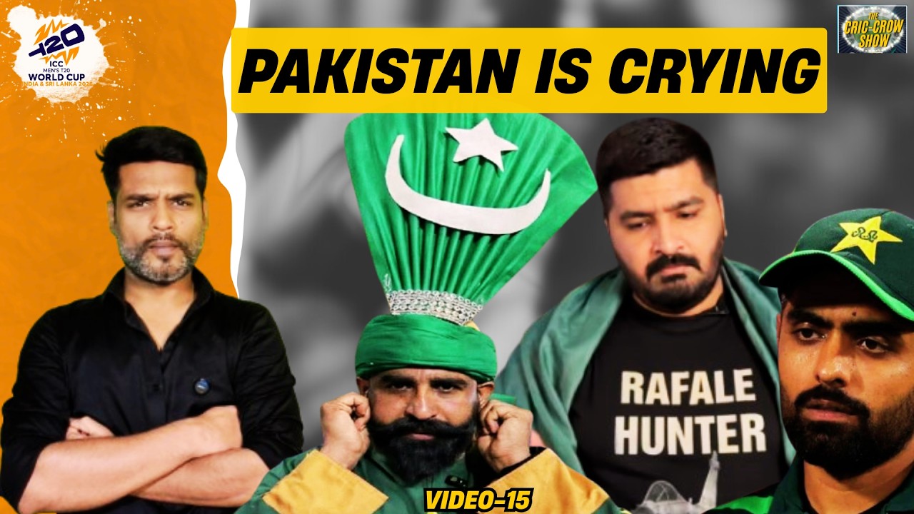 Pakistan Shamed by India | INDvPAK  I Ishan Kishan | T20WC2026 |  The Cric-Crow Show | Video-15