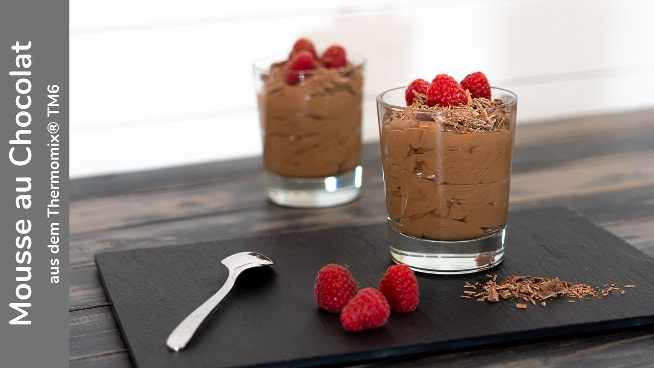 Mousse au Chocolat / Thermomix® TM6 / Cookidoo®
