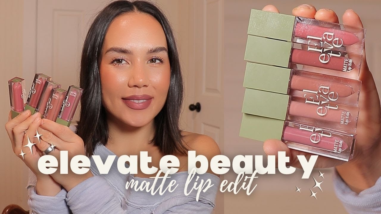 @ElevateBeauty матовая помада + свотчи