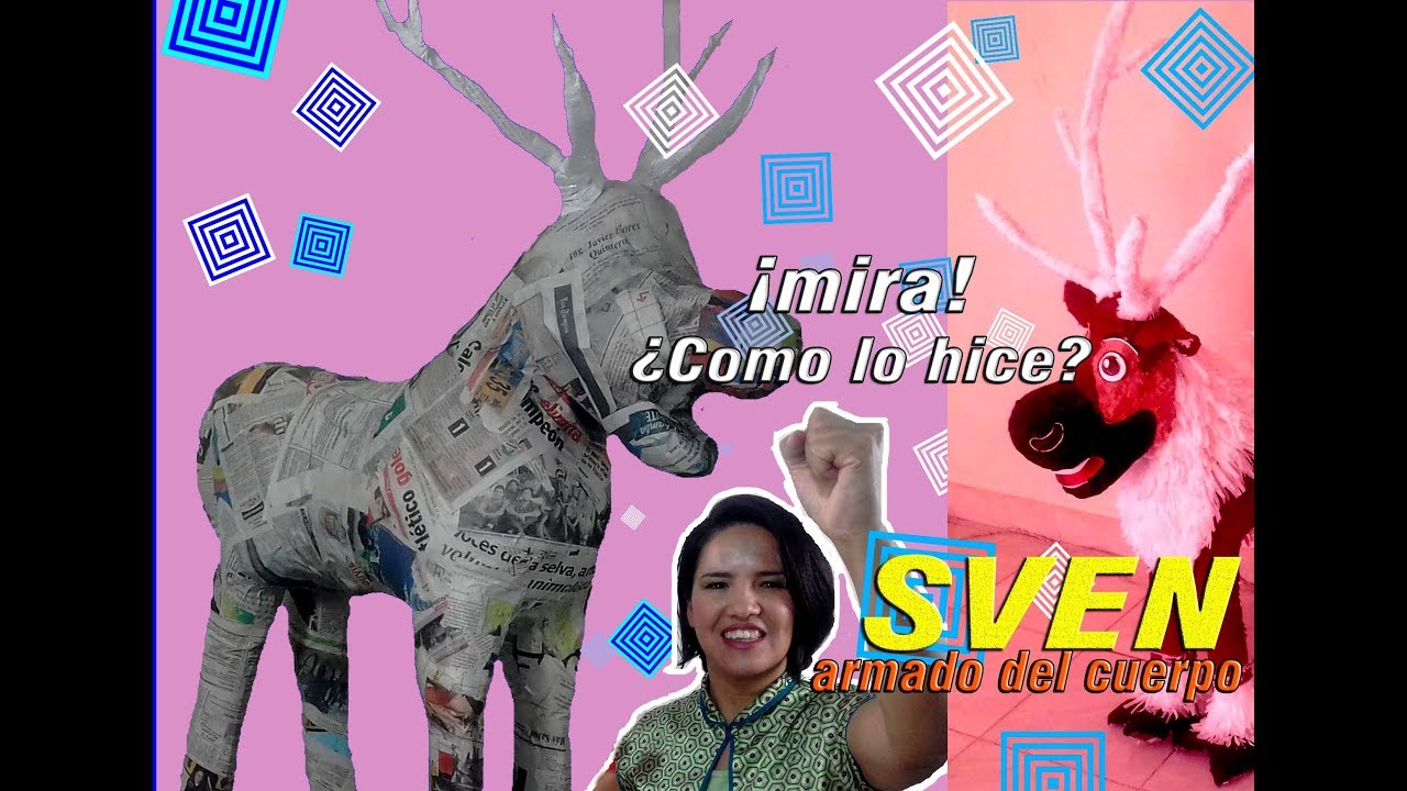 Piñata SVEN, armado del cuerpo I
