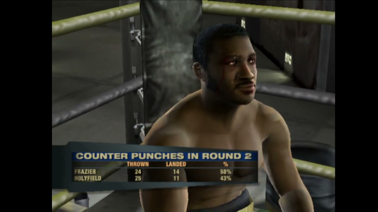 Fight Night 2004 My Tournament (Round 2): Evander Holyfield vs Joe Frazier