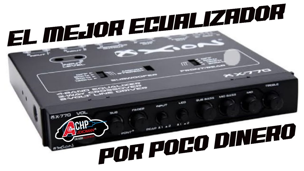 ¿Por qué usar un ECUALIZADOR?