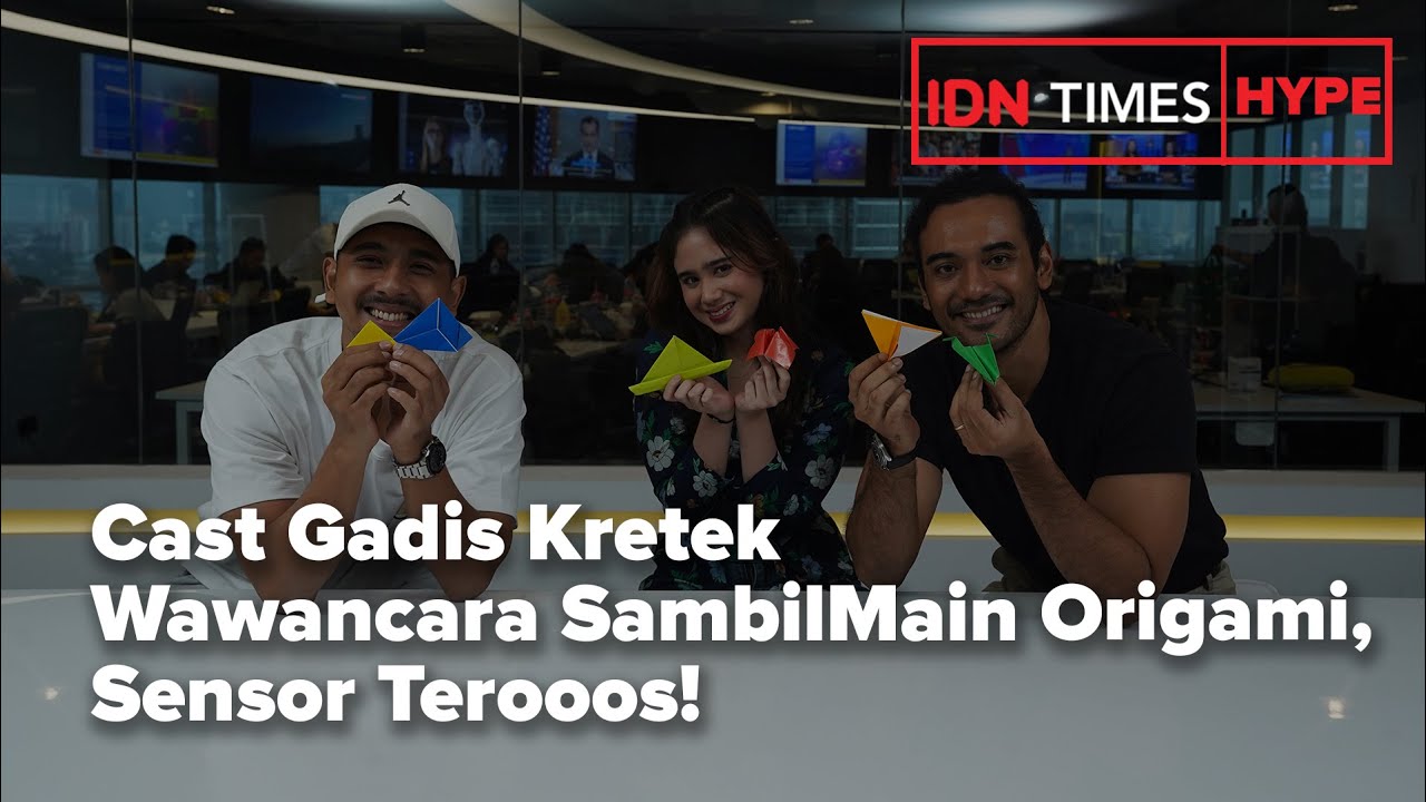 Cast Gadis Kretek Wawancara Sambil Origami, Beda Arya Saloka vs Lebas