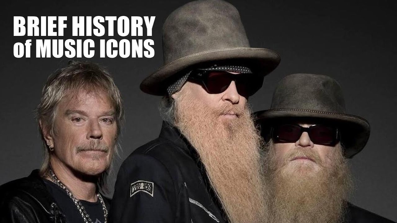 ZZ Top Brief History of Music Icons