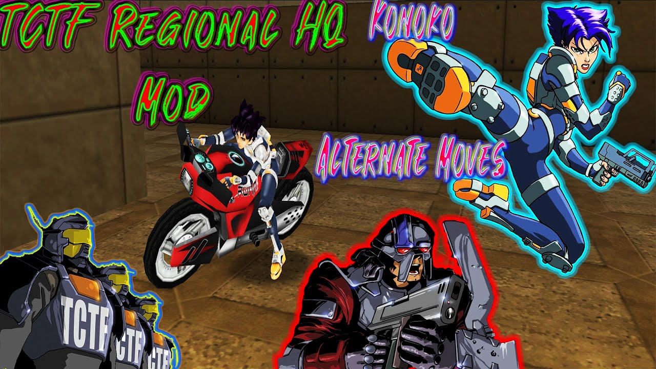 Oni  - TCTF Regional HQ (Modded) - Konoko- Alternate moves - 4k