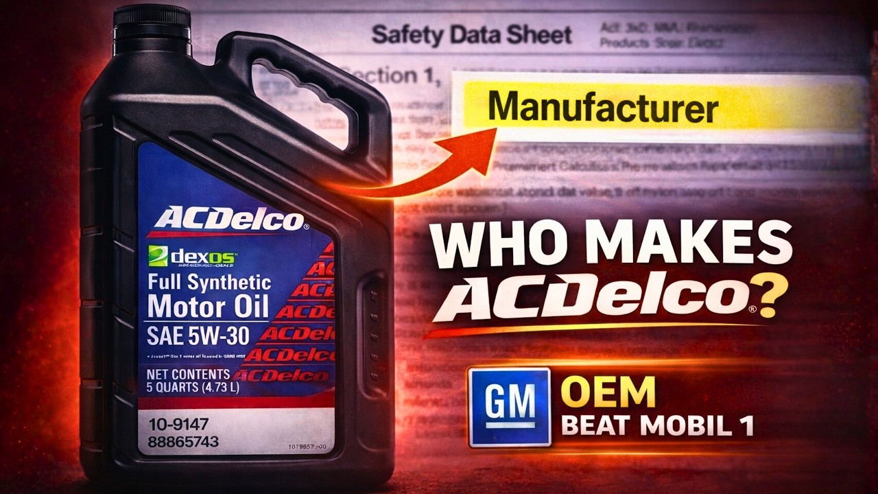 Who Makes ACDelco Motor Oil? Why GM&rsquo;s OEM Oil Beat Mobil 1