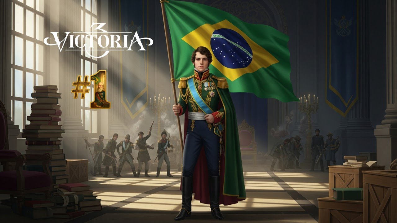 NOVA ERA no BRASIL! | Victoria 3 - Ep. 1 🇧🇷