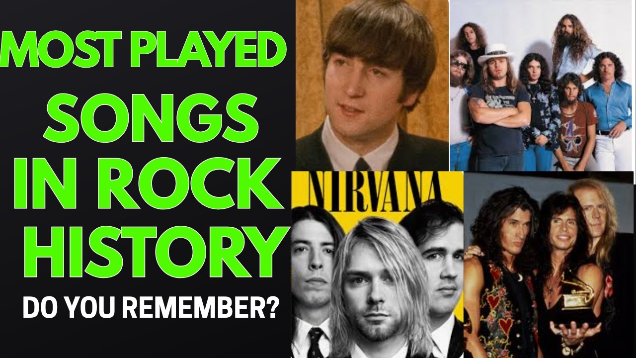 15 MOST PLAYED ROCK SONGS IN ROCK HISTORY