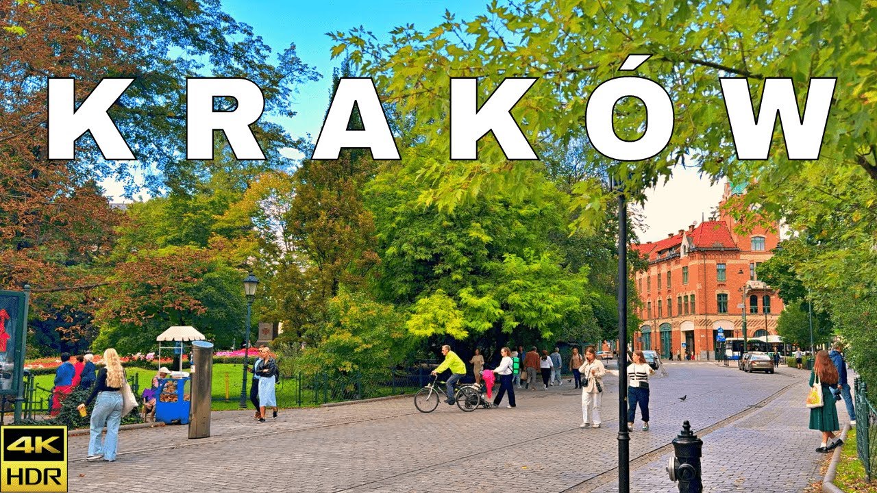 Autumn Arrives in Krakow 🍁🍂 | POLAND 🇵🇱 2024 | 4K HDR