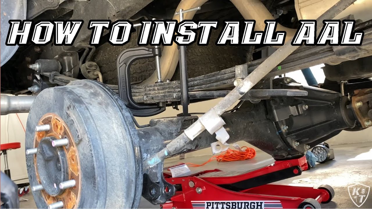 How to install an Add-a-Leaf kit - Toyota Tacoma Icon 3-leaf AAL Install