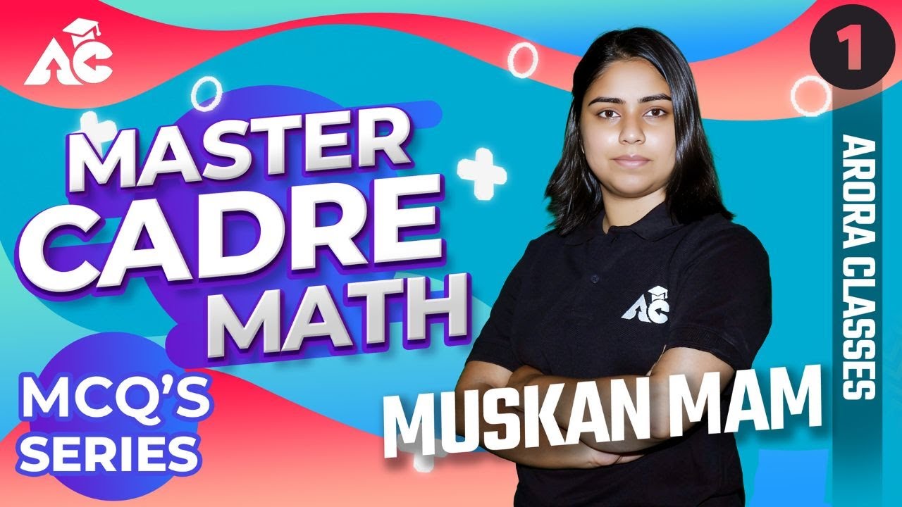 MATHEMATICS FOR MASTER CADRE EXAM | TRCIK TO LEARN | DAY-1 | LIVE 2:00 PM | BY MUSKAN MAM