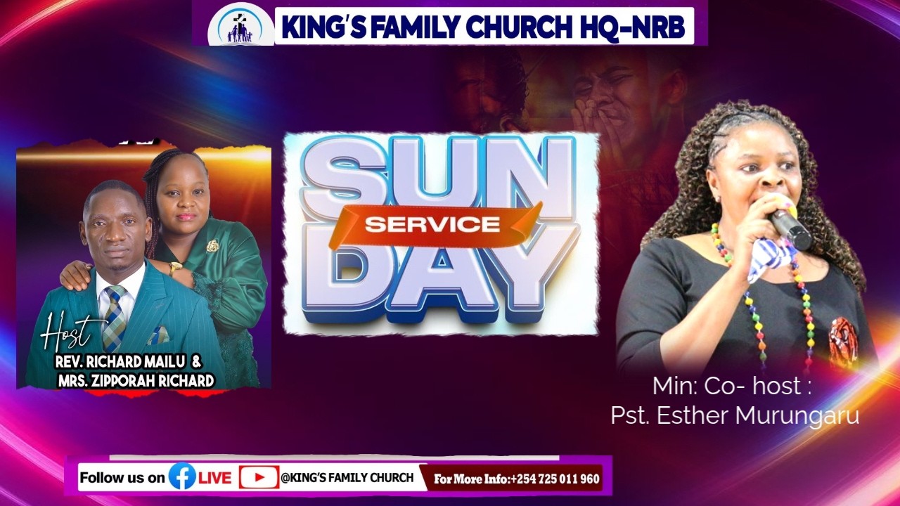 MAIN SERVICE //DIVINE LIFTING//MIN: CO HOST PST. ESTHER MURUNGARU//Rev. Richard Mailu//01:3:2026