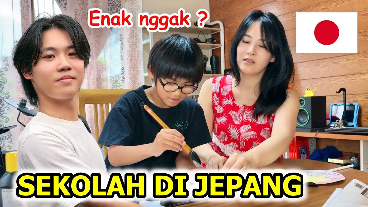 SEKOLAH DI JEPANG Ketika liburan PR nya banyak banget