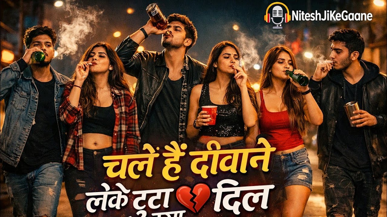 Chale He Diwane Leke💔🥺 | Tuta Hua Dil | Heart Touching Sad Song | NiteshJiKeGaane 🌿 SadSong2026 | 