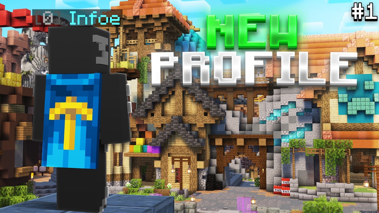 Создаю НОВЫЙ профиль после 3 ЛЕТ... (Hypixel Skyblock)