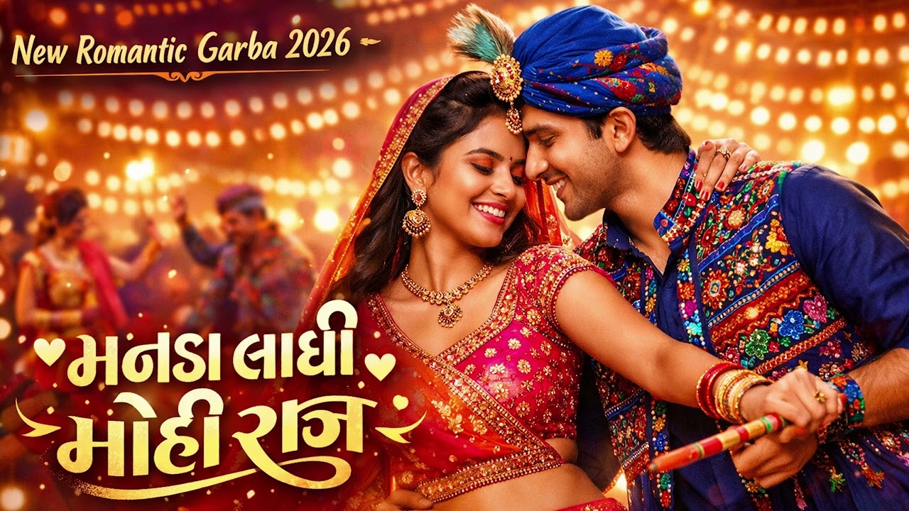 મનડા લીધા મોહી રાજ | Romantic Garba Song | Gujarati Navratri 2026
