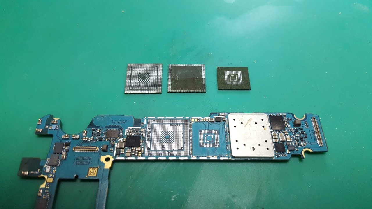 Galaxy S7 edge cpu ram ufs memory  reballing