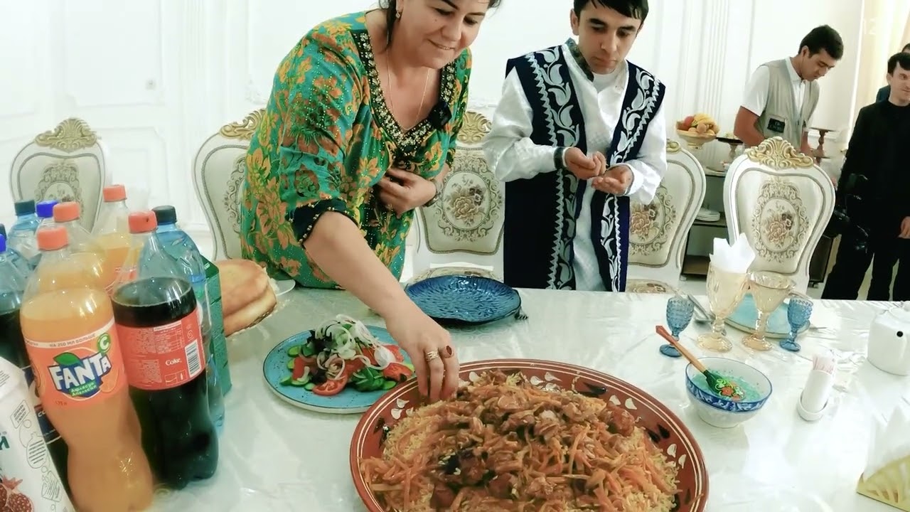Самый вкусный в мире плов - на золотой воде в Фанских горах. Педжикент, Таджикистан