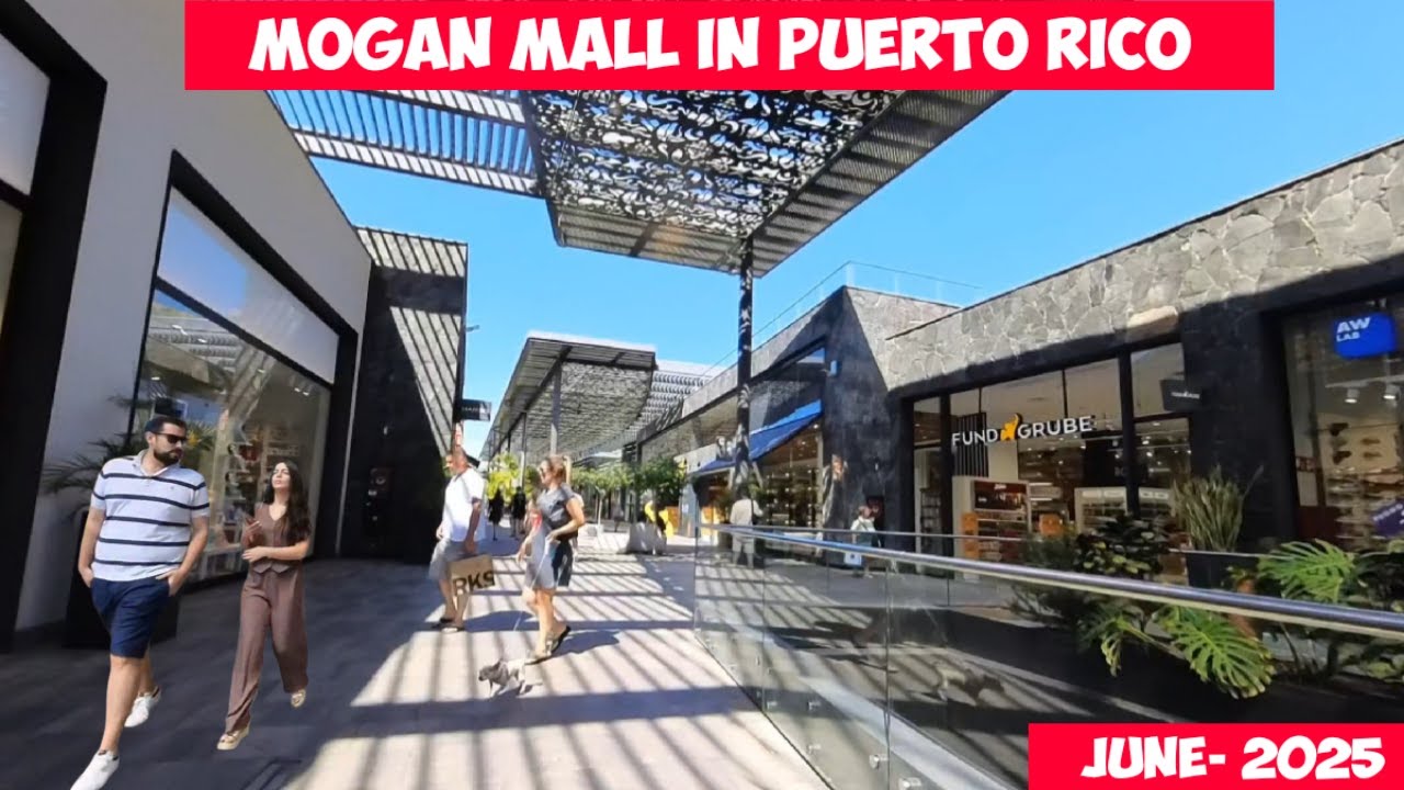 Gran Canaria🌴MOGAN MALL SHOPPING CENTER IN PUERTO DE MOGÁN- 2025 -JUNE