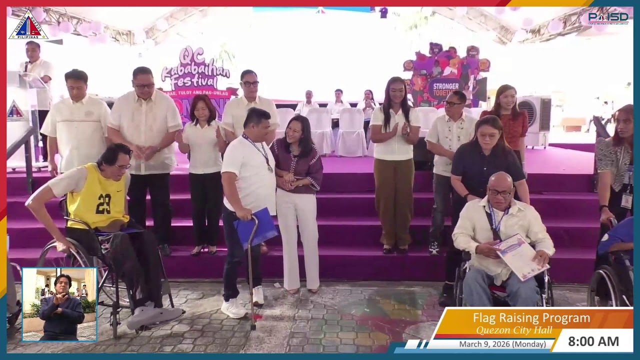 Flag Raising Ceremony at Quezon City Hall | March 9, 2026