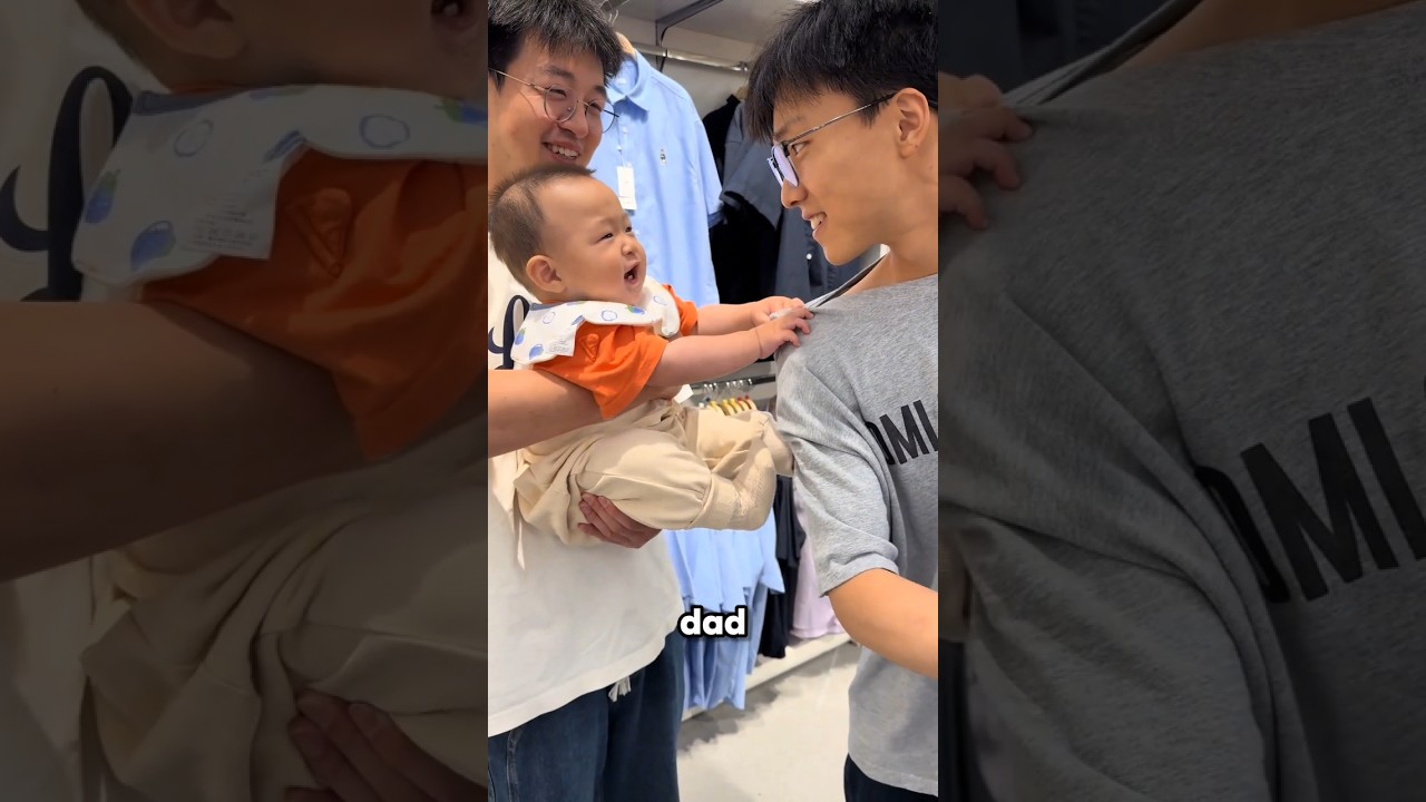 This little baby&rsquo;s sweetness toward his uncle is adorable ❤️